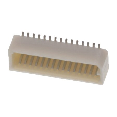 Molex Board Stacking Connector, 30 Contact(S), 2 Row(S), Female, Straight, 0.032 Inch Pitch, Surface 533073071